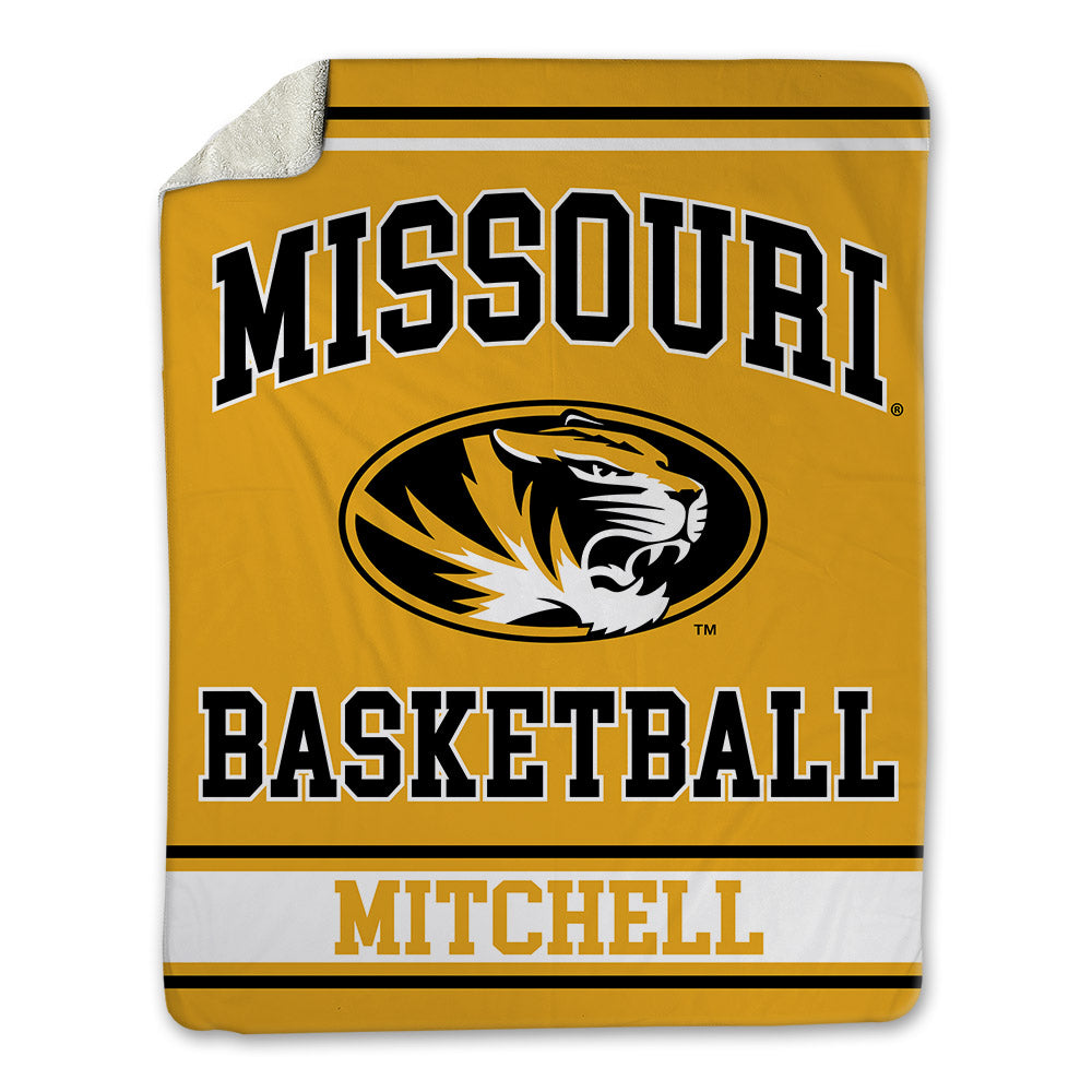 Missouri - NCAA Men's Basketball : Mark Mitchell - Blanket-0