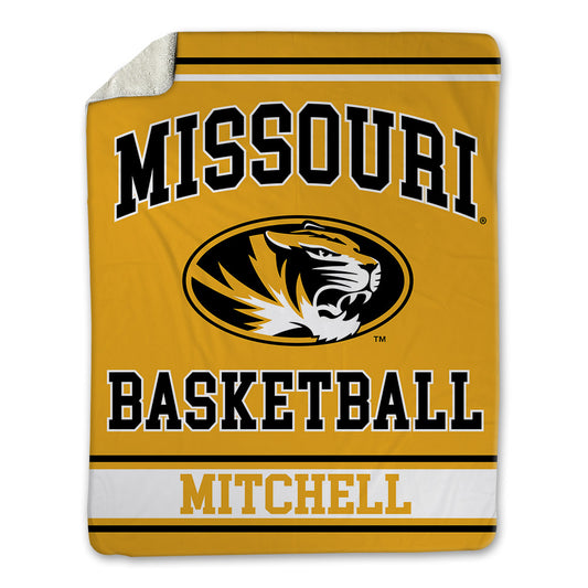 Missouri - NCAA Men's Basketball : Mark Mitchell - Blanket-0