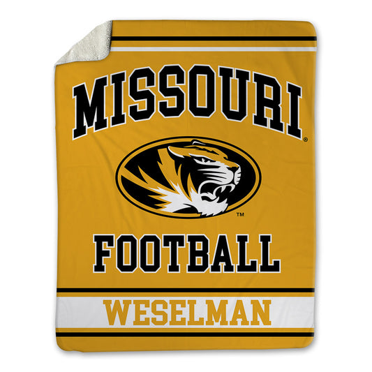 Missouri - NCAA Football : Connor Weselman - Blanket-0