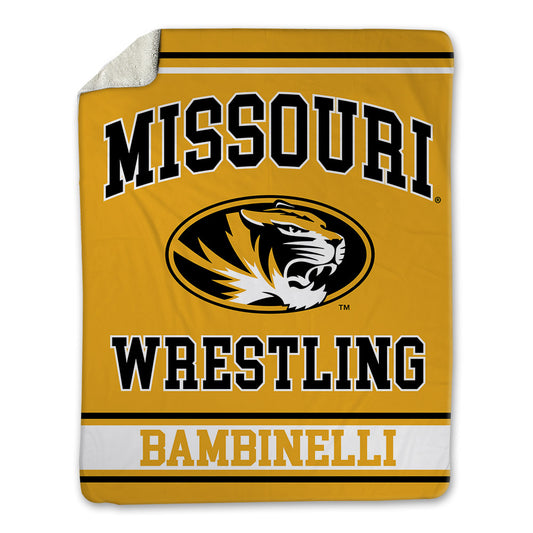 Missouri - NCAA Wrestling : Dominic Bambinelli - Blanket-0