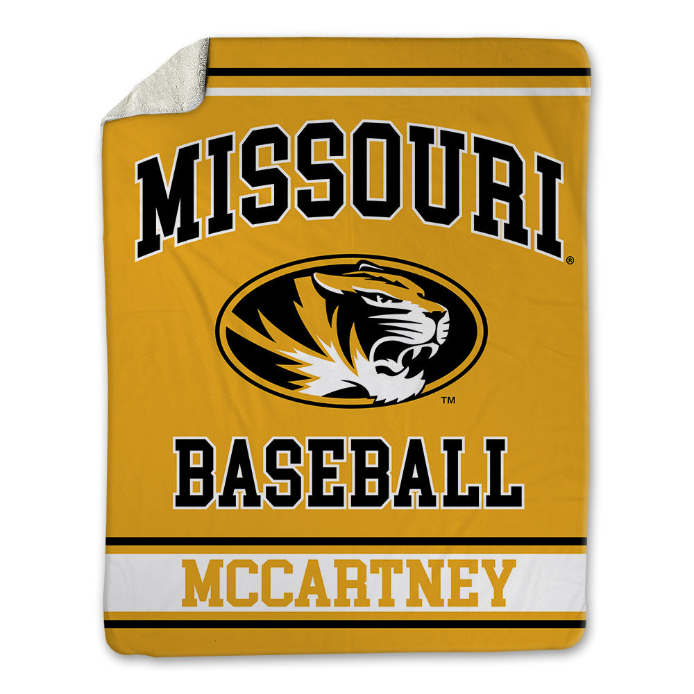 Missouri - NCAA Baseball : Seth McCartney - Blanket-0