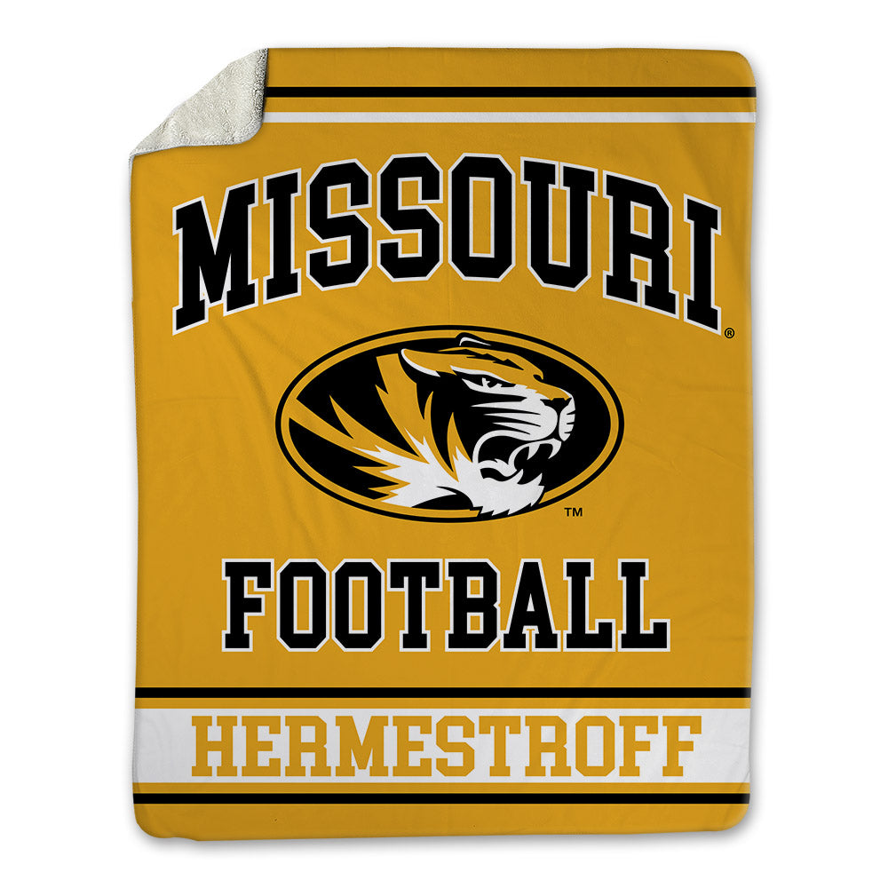 Missouri - NCAA Football : Maddux Hermestroff - Blanket-0
