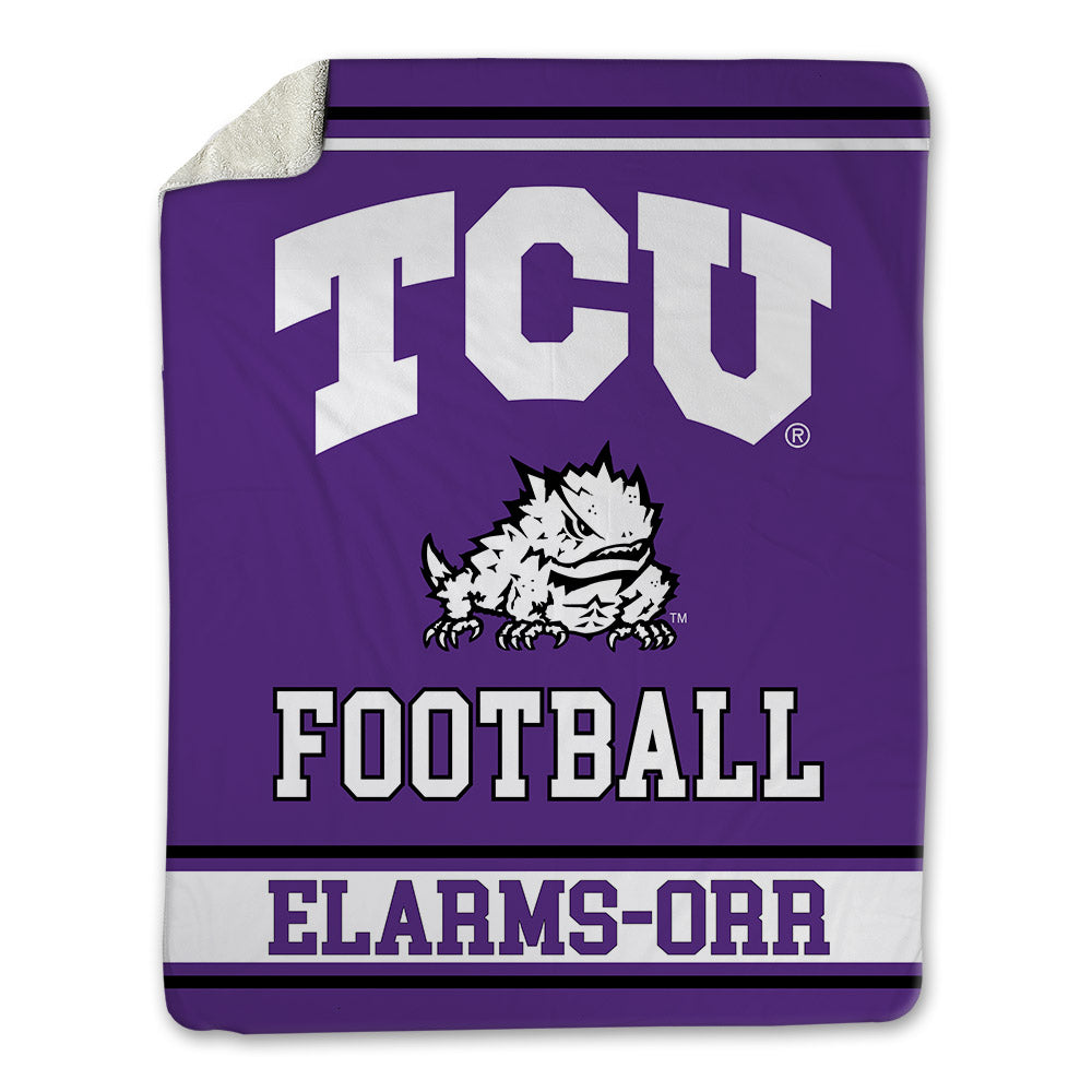 TCU - NCAA Football : Kaleb Elarms-Orr - Blanket-0