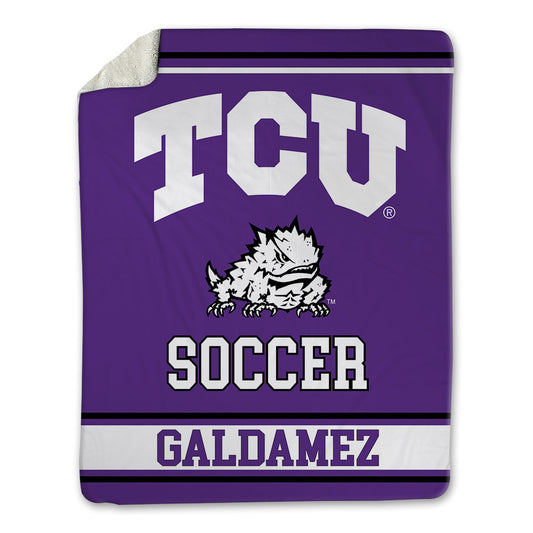 TCU - NCAA Women's Soccer : Marli Galdamez - Blanket-0