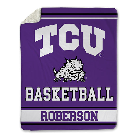 TCU - NCAA Women's Basketball : Aaliyah Roberson - Blanket-0