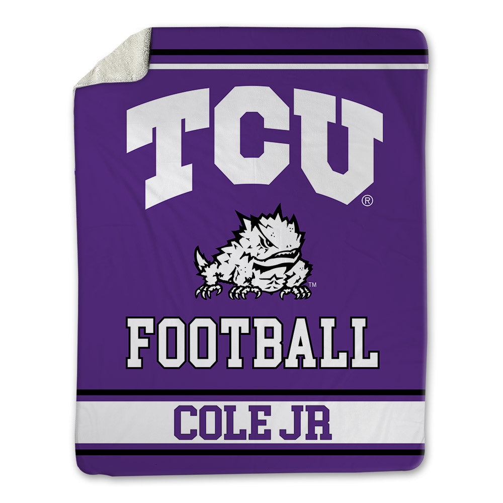 TCU - NCAA Football : Perry Cole Jr - Blanket-0