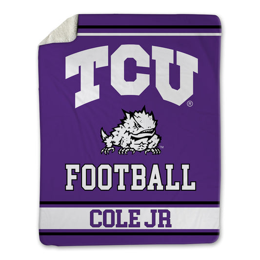 TCU - NCAA Football : Perry Cole Jr - Blanket-0