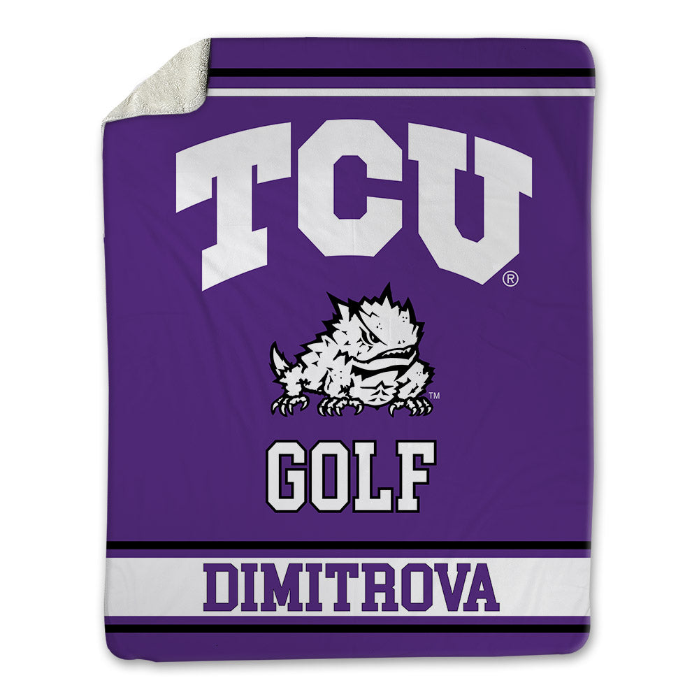 TCU - NCAA Women's Golf : Sofie Dimitrova - Blanket-0