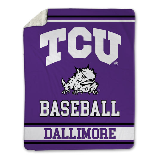 TCU - NCAA Baseball : Brady Dallimore - Blanket-0