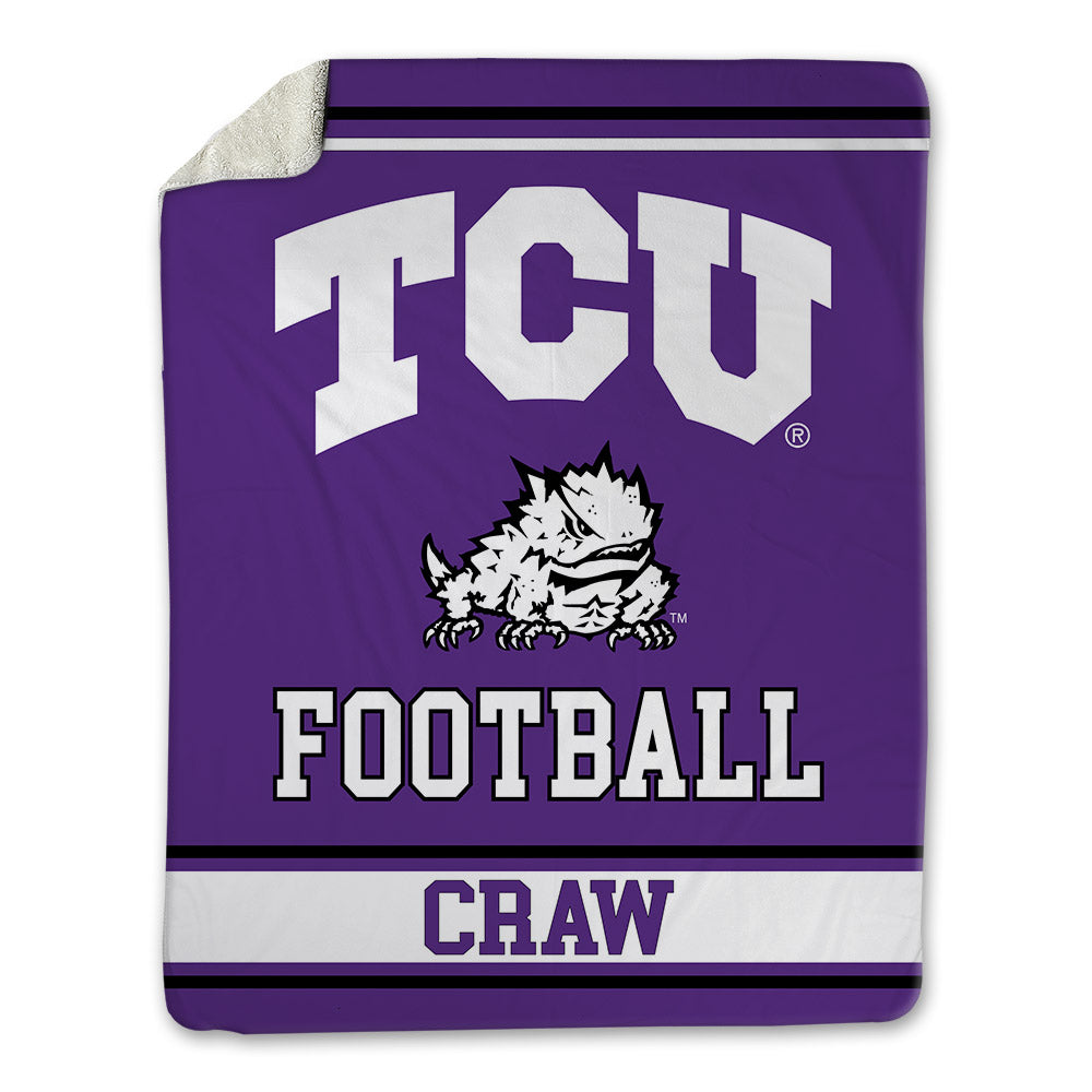 TCU - NCAA Football : Ethan Craw - Blanket-0
