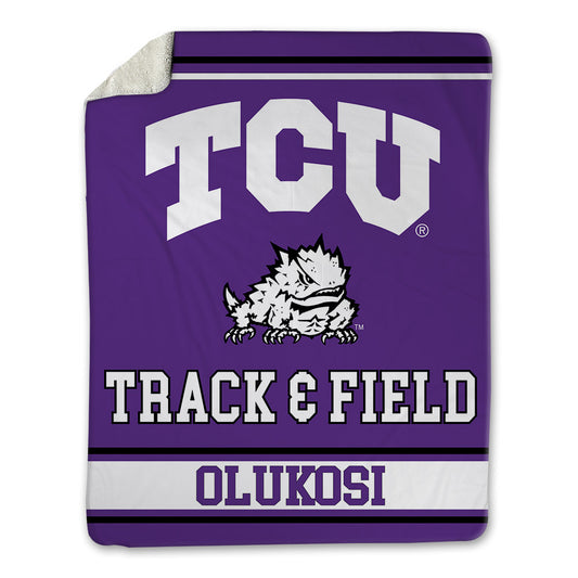 TCU - NCAA Men's Track & Field : Damilare Olukosi - Blanket-0