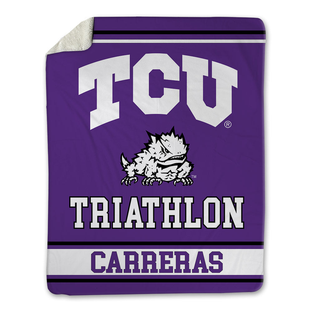 TCU - NCAA Triathlon : Isabella Carreras - Blanket-0