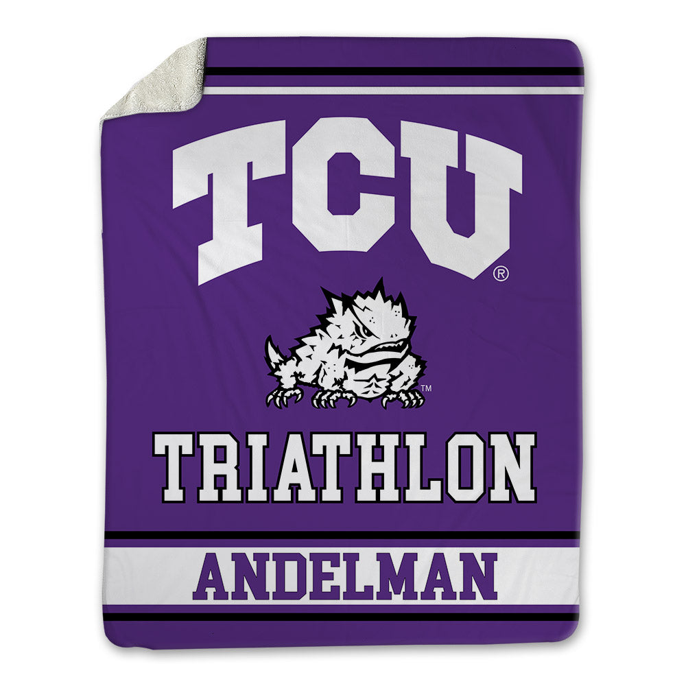 TCU - NCAA Triathlon : Marley Andelman - Blanket-0