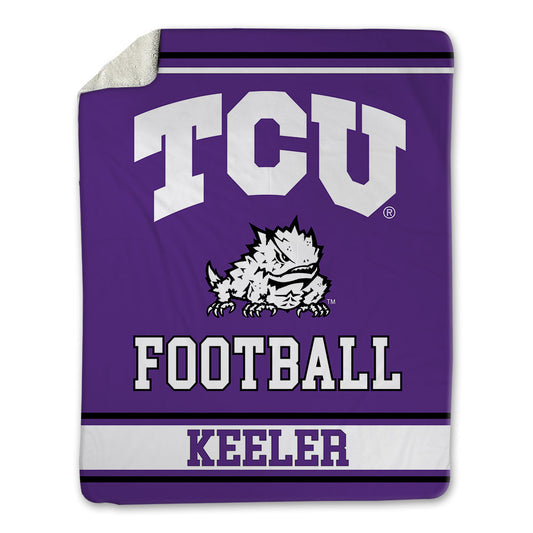 TCU - NCAA Football : Cal Keeler - Blanket-0