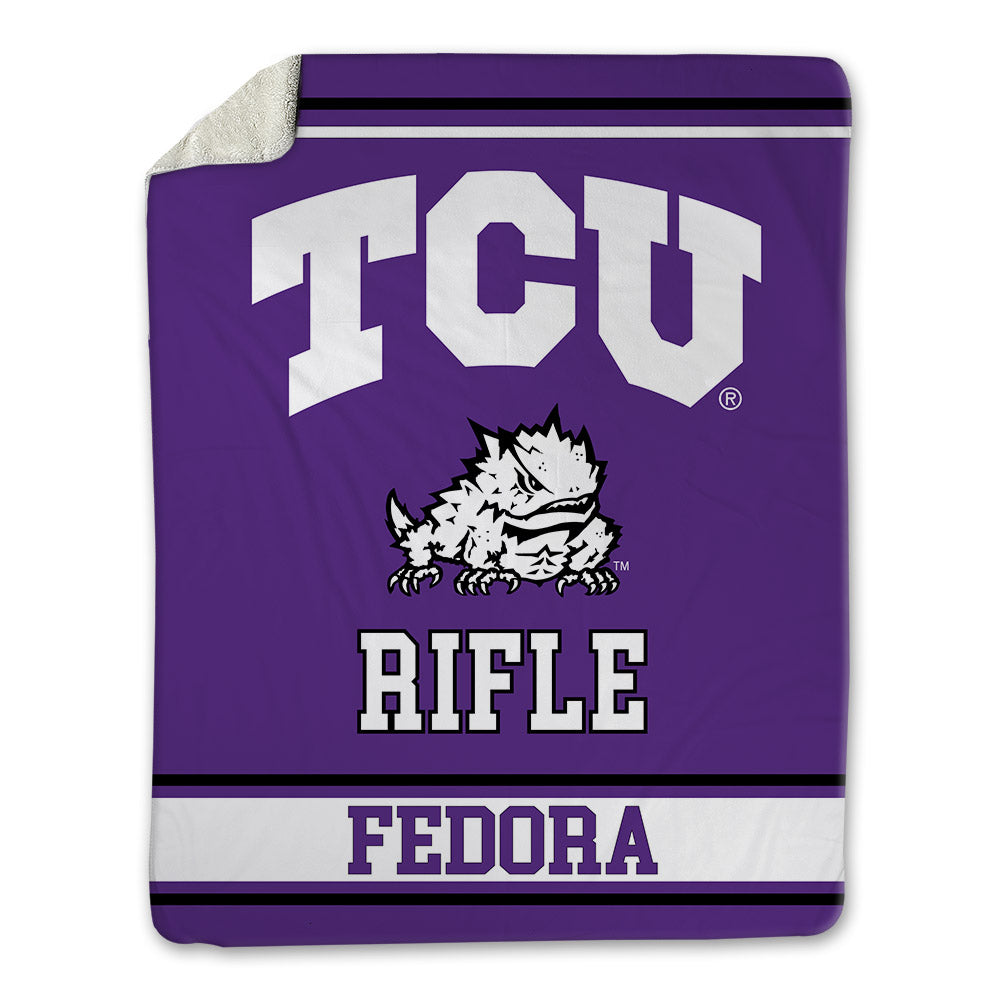 TCU - NCAA Rifle : Marissa Fedora - Blanket-0