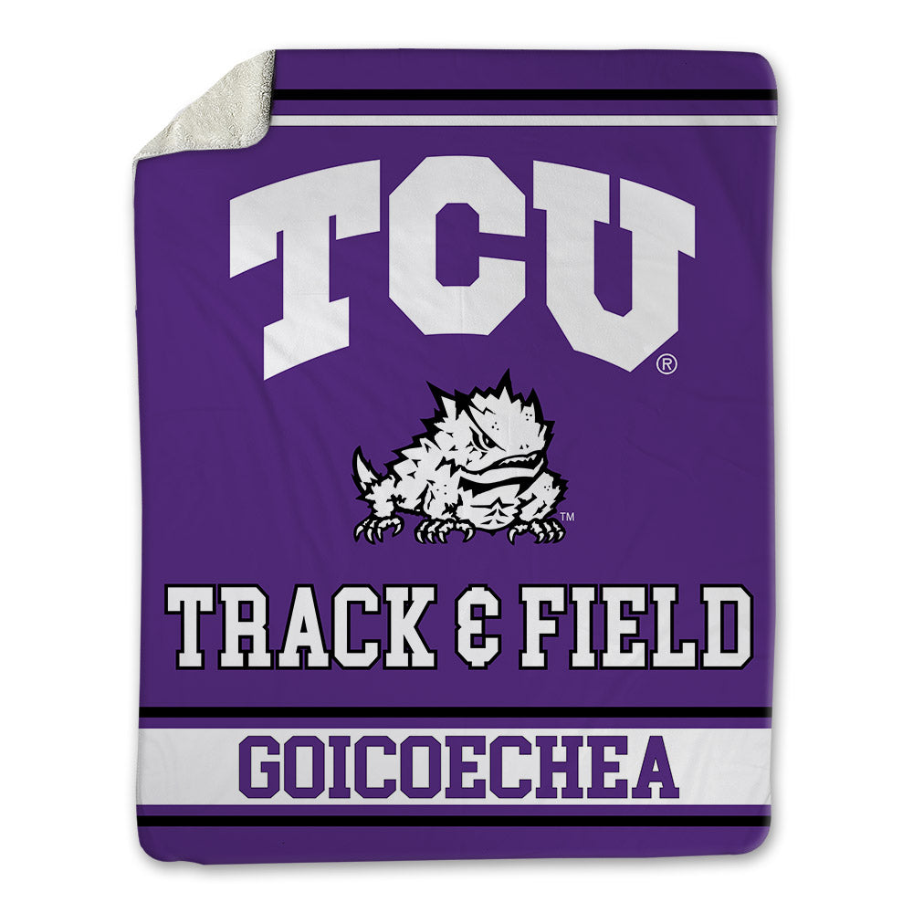 TCU - NCAA Women's Track & Field : Mia Goicoechea - Blanket-0