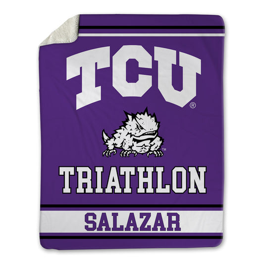 TCU - NCAA Triathlon : Stefania Salazar - Blanket-0