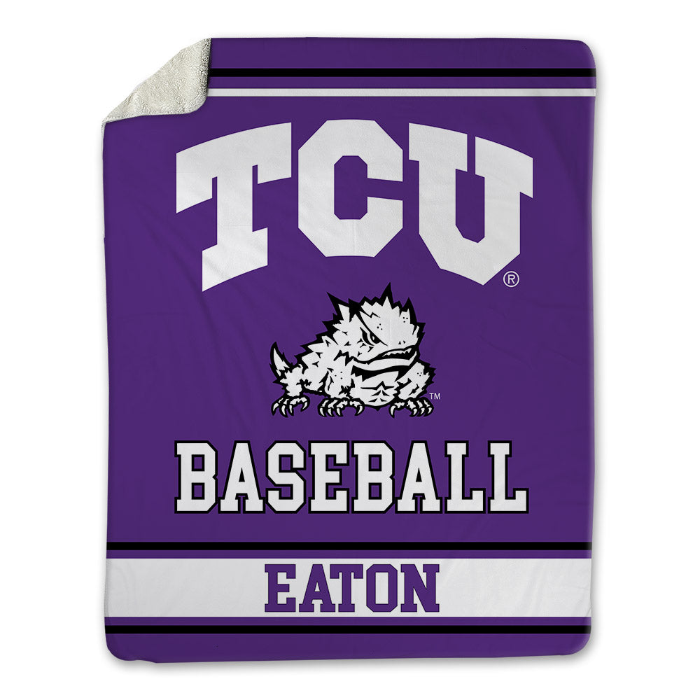 TCU - NCAA Baseball : Cole Eaton - Blanket-0