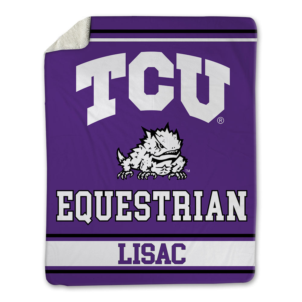 TCU - NCAA Equestrian : Lannie-Jo Lisac - Blanket-0