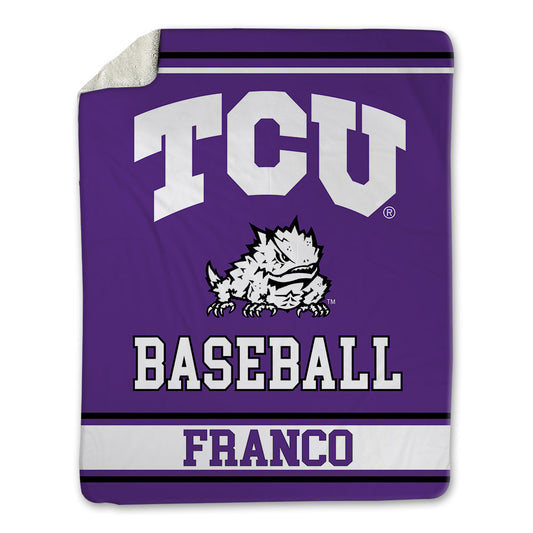 TCU - NCAA Baseball : Noah Franco - Blanket-0