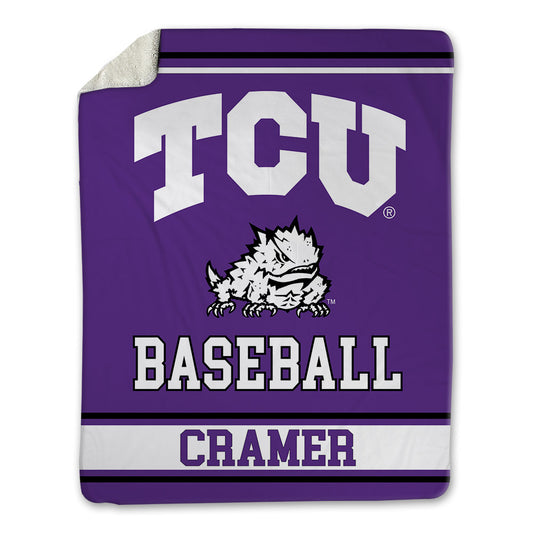 TCU - NCAA Baseball : Cole Cramer - Blanket-0