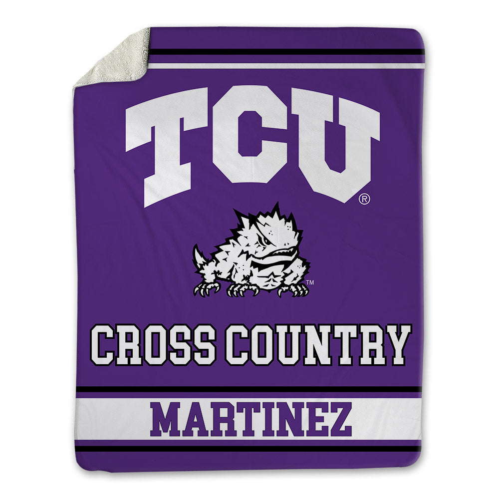 TCU - NCAA Men's Cross Country : Grant Martinez - Blanket-0