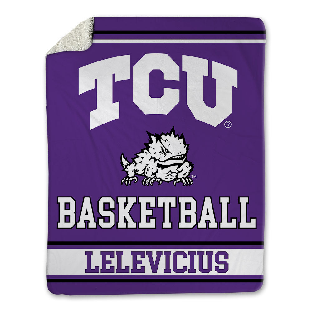 TCU - NCAA Men's Basketball : Liutauras Lelevicius - Blanket-0