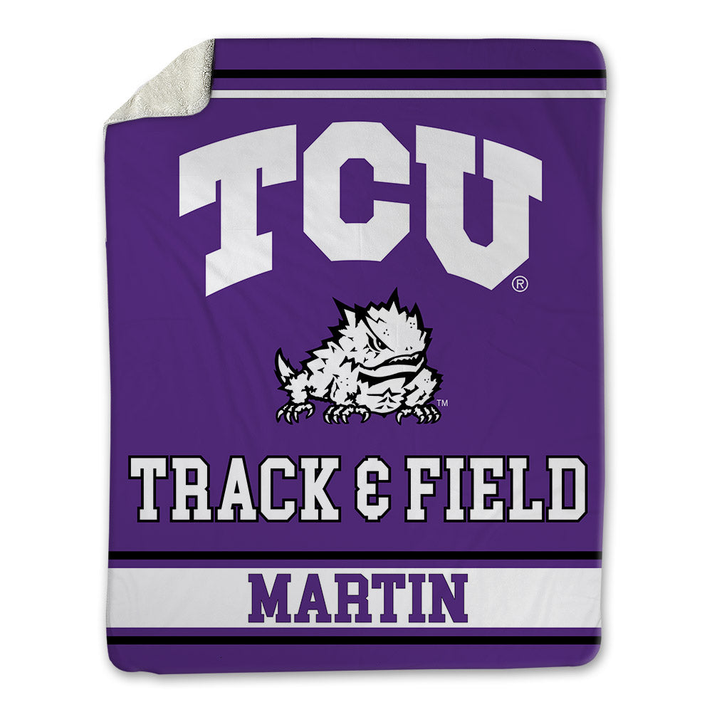 TCU - NCAA Women's Track & Field : Gabby Martin - Blanket-0