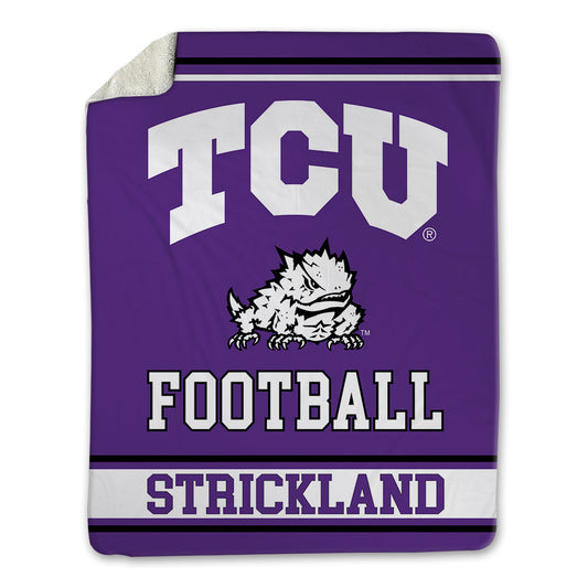 TCU - NCAA Football : Micah Strickland - Blanket-0