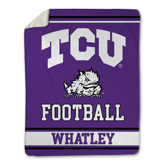 TCU - NCAA Football : William Whatley - Blanket-0