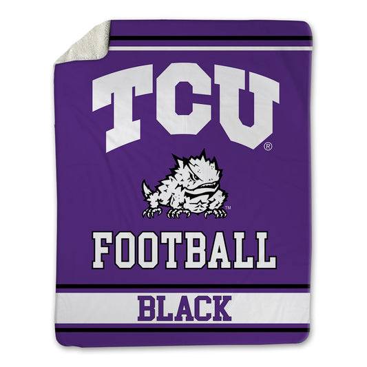 TCU - NCAA Football : Easton Black - Blanket-0