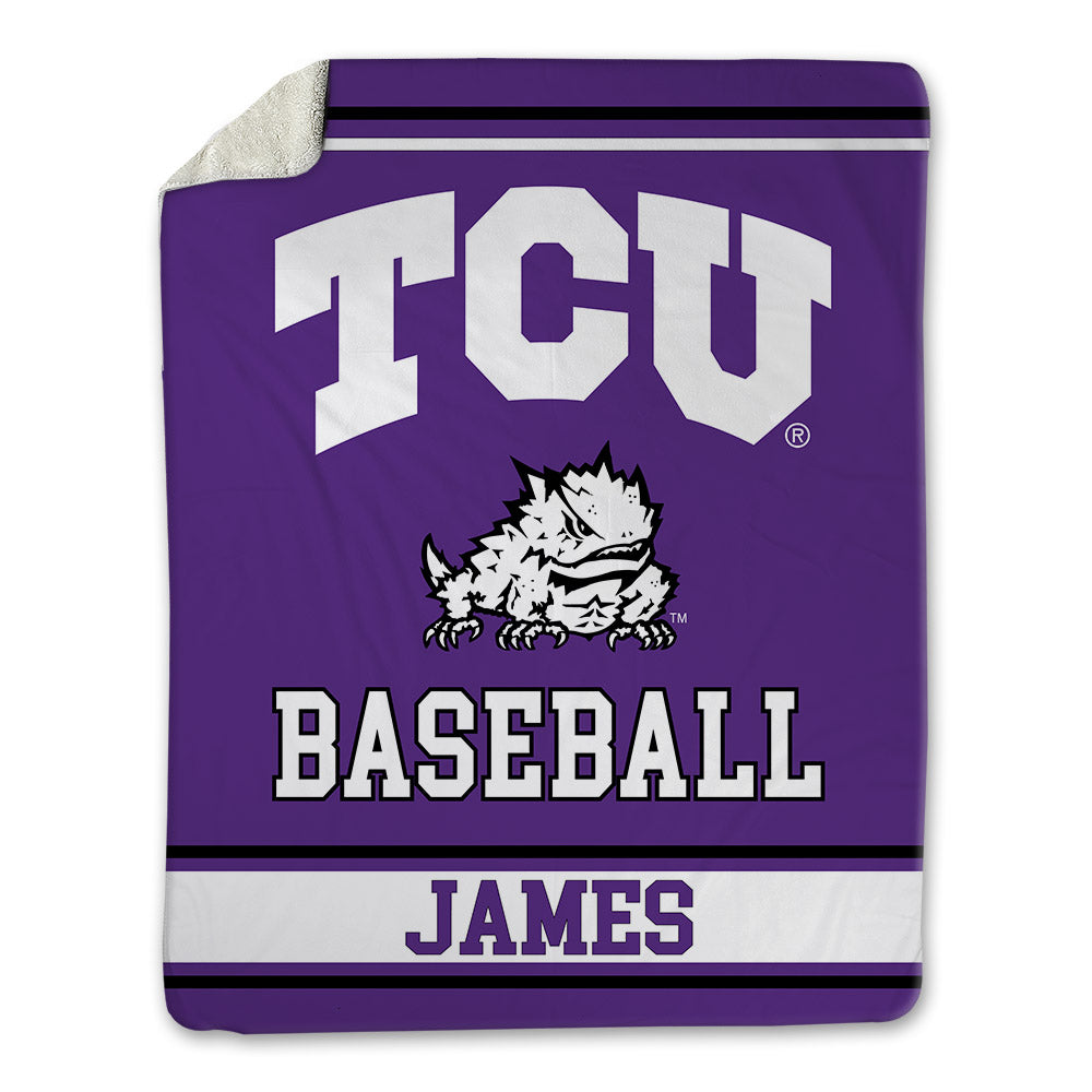 TCU - NCAA Baseball : Zack James - Blanket-0