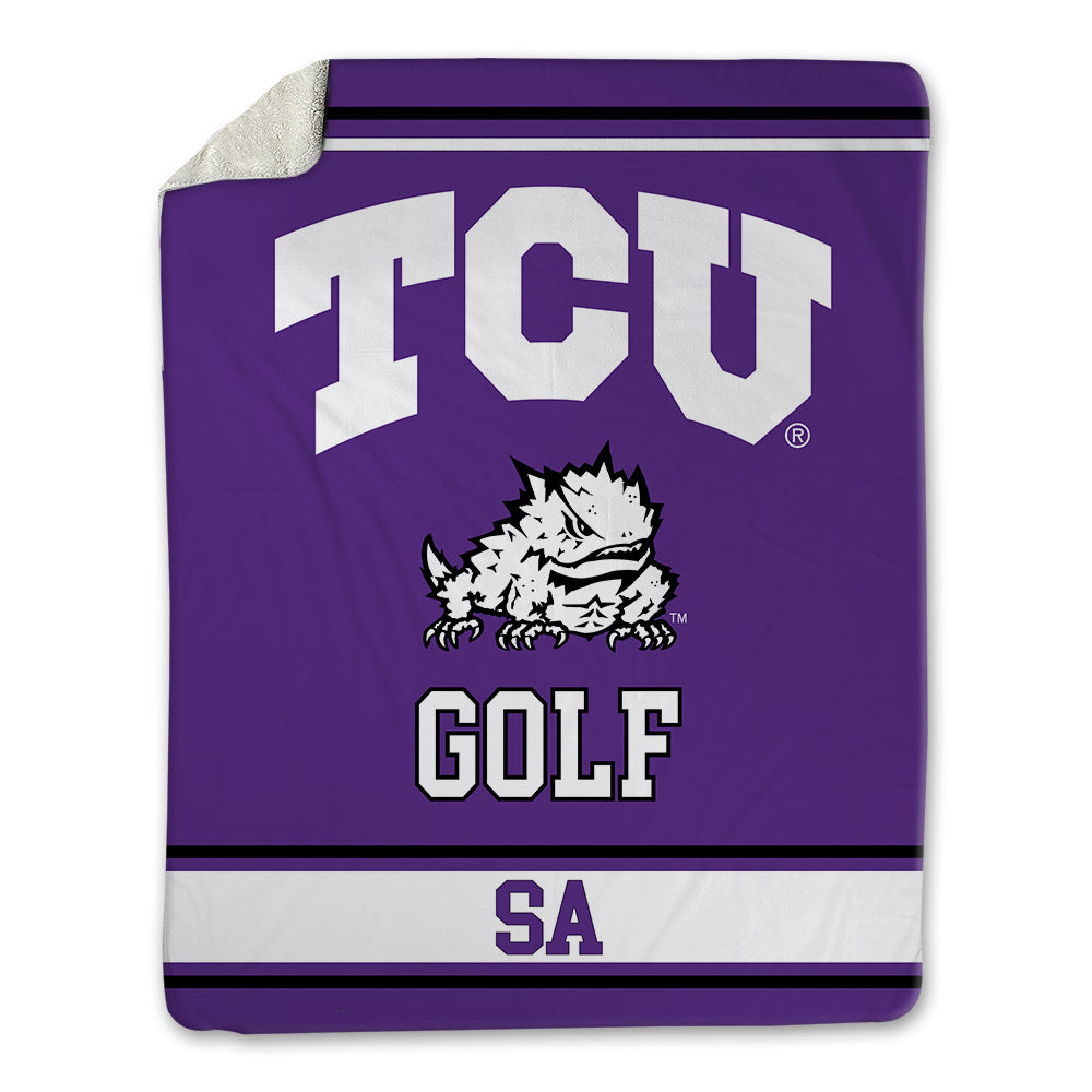 TCU - NCAA Women's Golf : Sofia Sa - Blanket-0