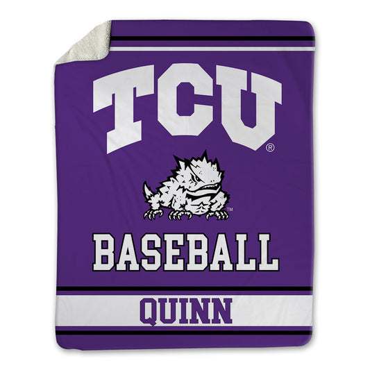 TCU - NCAA Baseball : Walter Quinn - Blanket-0