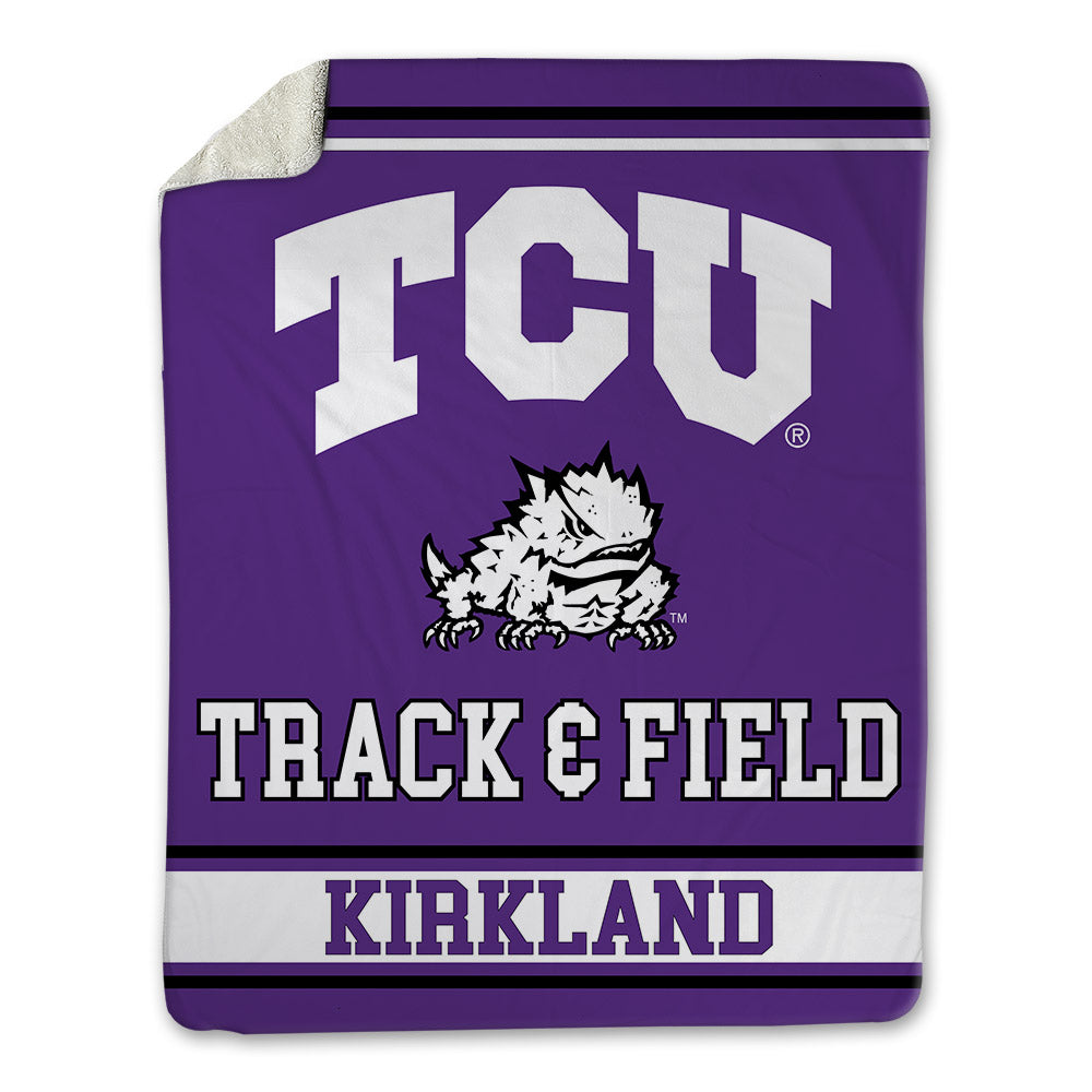 TCU - NCAA Women's Track & Field : Camryn Kirkland - Blanket-0