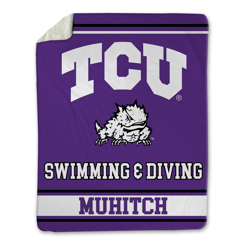 TCU - NCAA Women's Swimming & Diving : Seanna Muhitch - Blanket-0