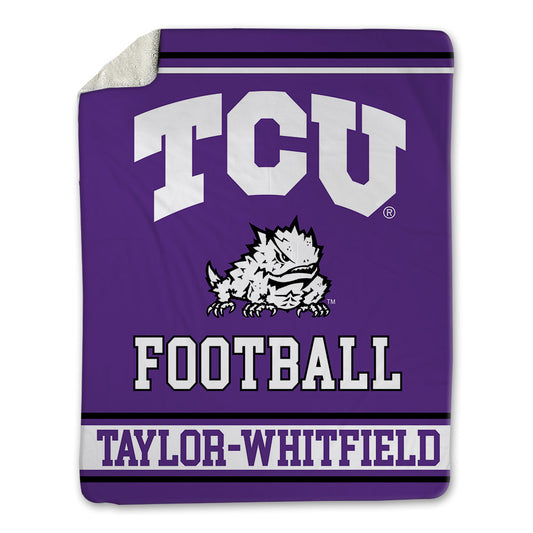 TCU - NCAA Football : Benjamin Taylor-Whitfield - Blanket-0