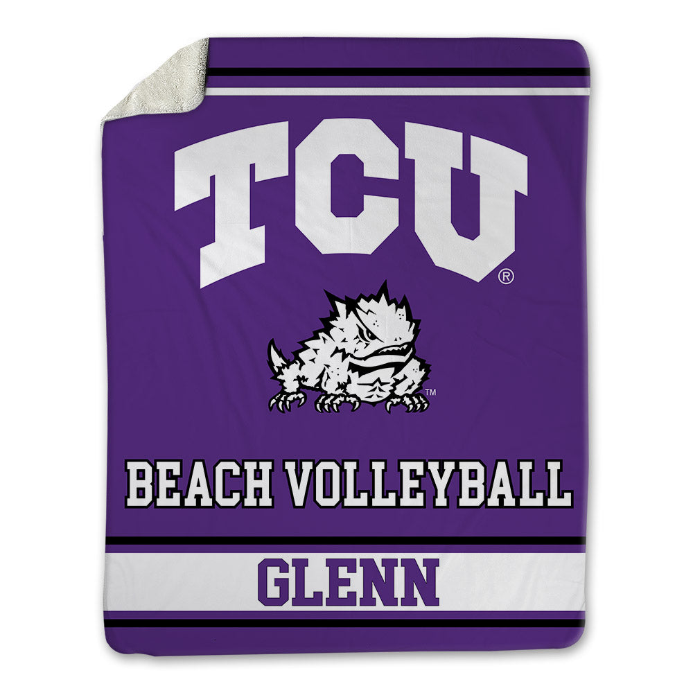 TCU - NCAA Beach Volleyball : Natalie Glenn - Blanket-0