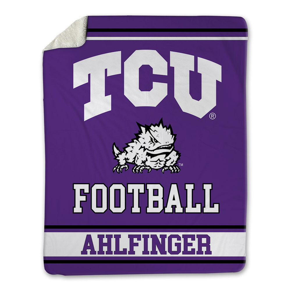 TCU - NCAA Football : Brant Ahlfinger - Blanket-0