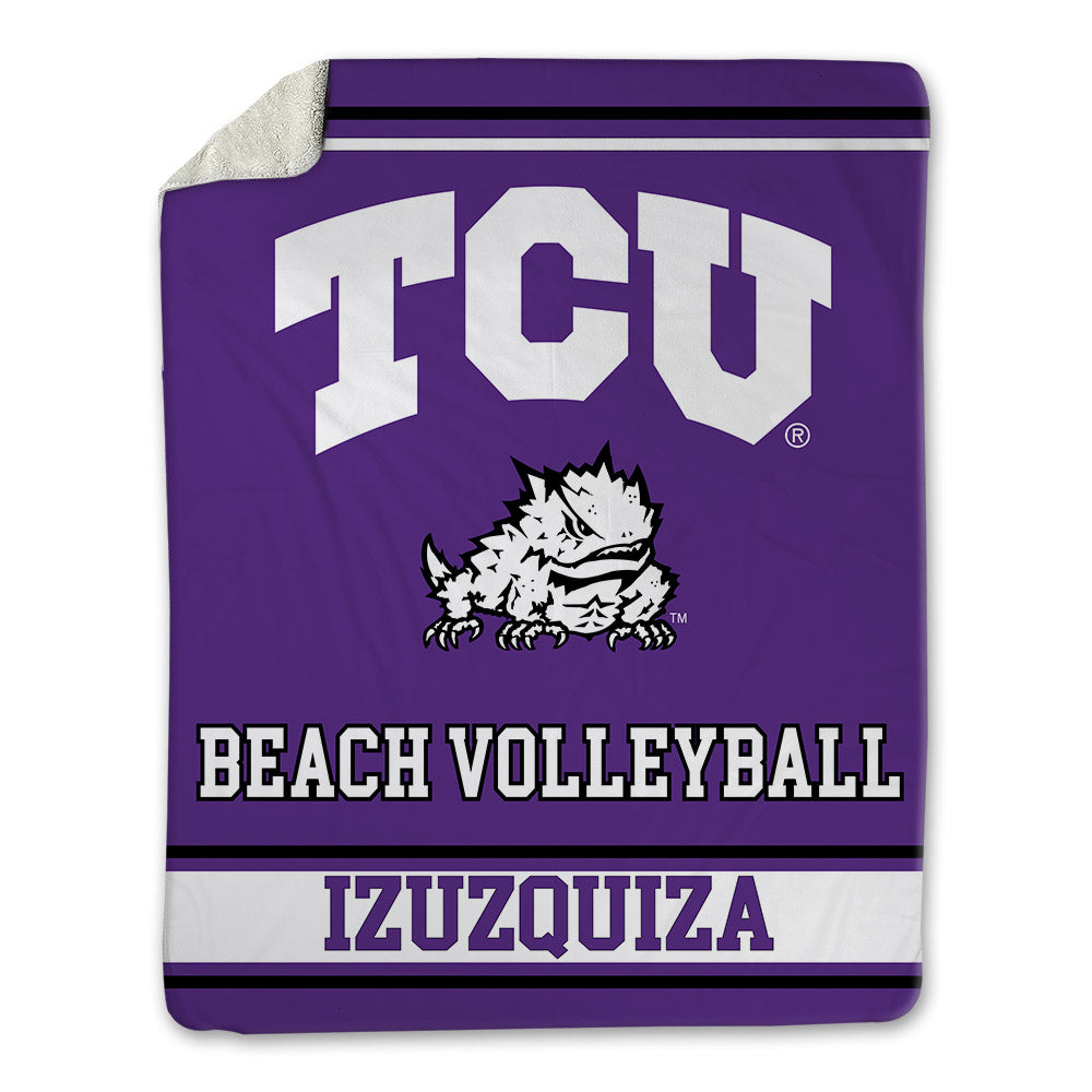 TCU - NCAA Beach Volleyball : Sofia Izuzquiza - Blanket-0