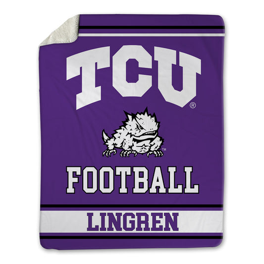 TCU - NCAA Football : Connor Lingren - Blanket-0