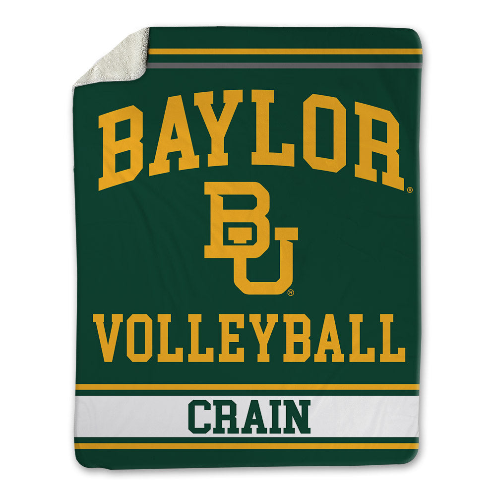 Baylor - NCAA Women's Volleyball : Taylor Crain - Blanket-0