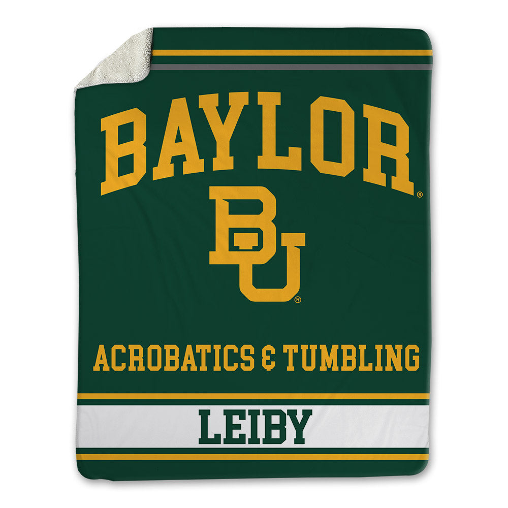 Baylor - NCAA Acrobatics & Tumbling : Tennyson Leiby - Blanket-0