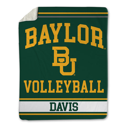 Baylor - NCAA Women's Volleyball : Victoria Davis - Blanket-0