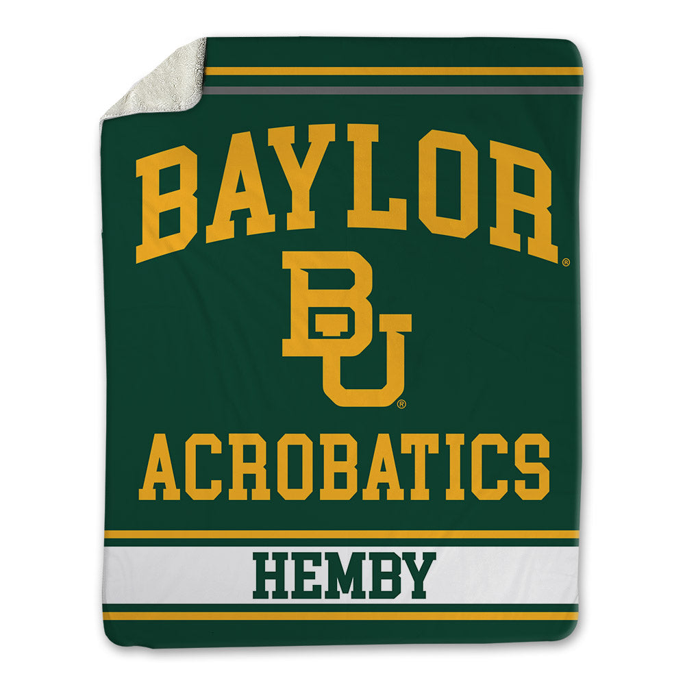 Baylor - NCAA Acrobatics & Tumbling : Charlyze Hemby - Blanket-0
