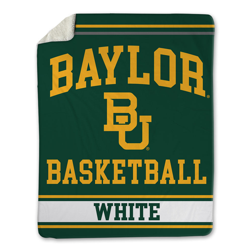 Baylor - NCAA Men's Basketball : Jaylon White - Blanket-0