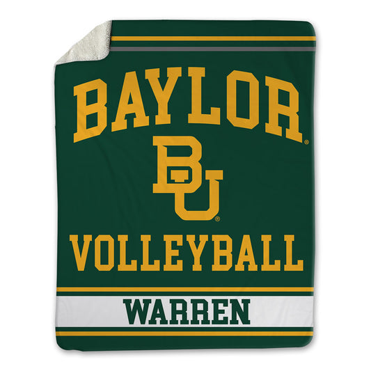 Baylor - NCAA Women's Volleyball : Bailey Warren - Blanket-0