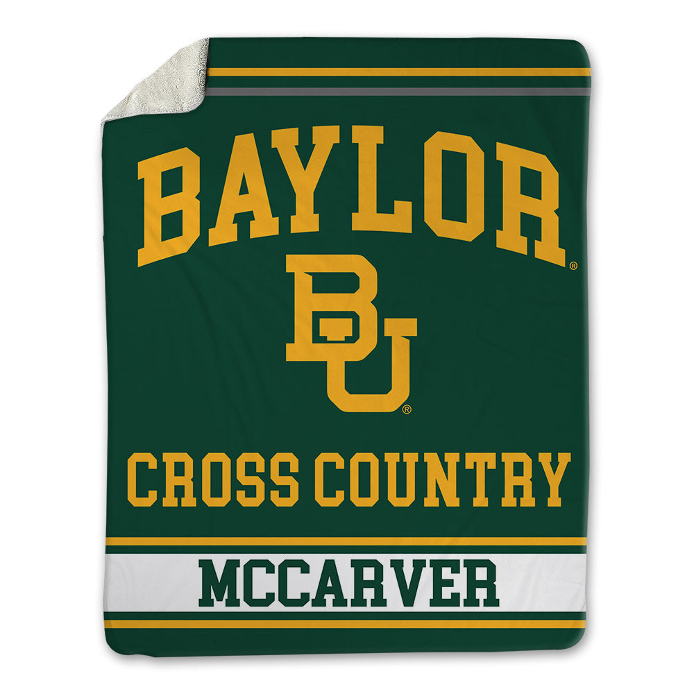 Baylor - NCAA Men's Cross Country : Caleb McCarver - Blanket-0