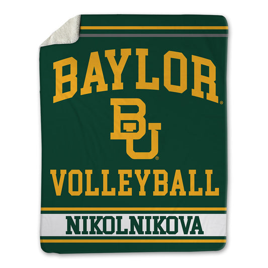 Baylor - NCAA Women's Volleyball : Anastasiia Nikolnikova - Blanket-0