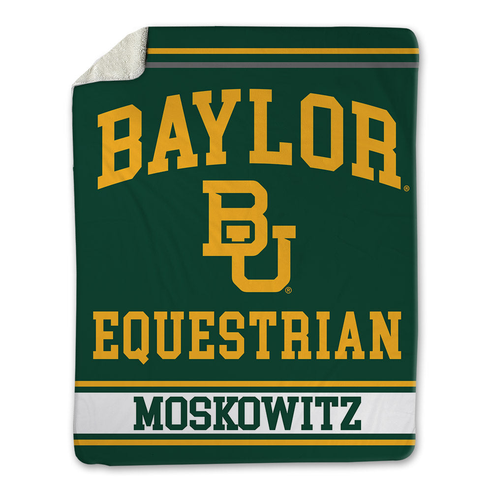 Baylor - NCAA Equestrian : Sofia Moskowitz - Blanket-0